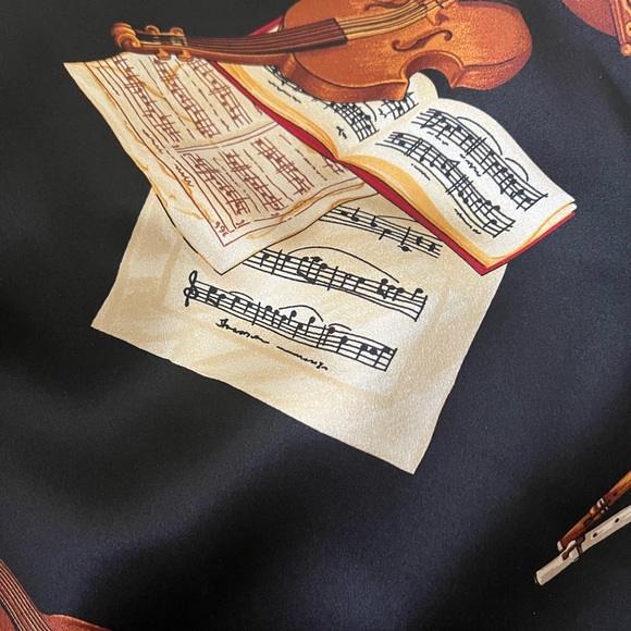 ETRO Silk Midi Length Skirt Size: L | US10, IT46 - Picture 5 of 11